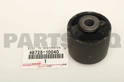 4872510040 Genuine Toyota BUSH, REAR SUSPENSION ARM, NO.1 48725