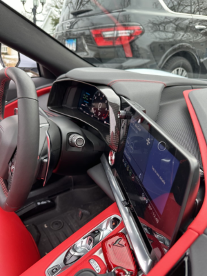 E-cowlboy Carbon Fiber Side MMF7 Meter Dashboard Panel Frame For