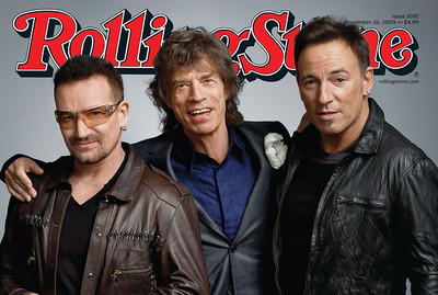 Rolling Stone,Mick Jagger,BONO U2,Bruce Springsteen,A Franklin,James Taylor NEW