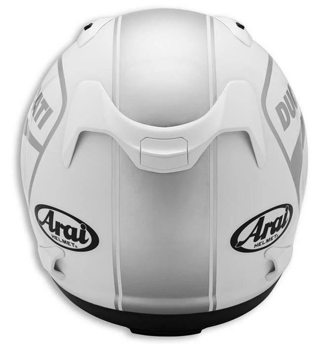 Ducati Arai Quantum Shield ´14 Helmet Silver White New %% Sale %% - Image 2 of 2