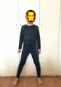 boy running tights