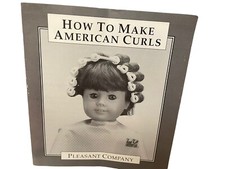 PLEASANT COMPANY American Girl Curls HAIRSTYLING ACCESSORIES Brush Cape Rollers