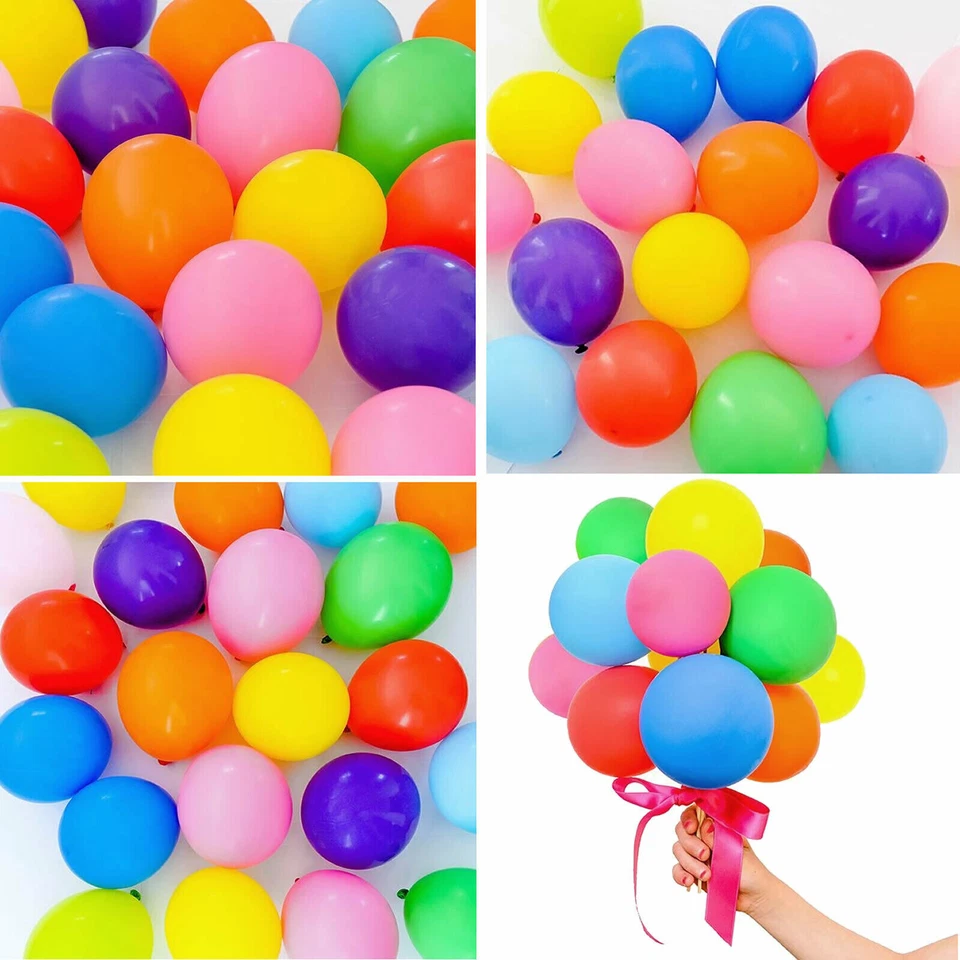 FOLIENBALLONS + BALLONGAS + LUFTBALLONS - 1-99 Geburtstag Party Deko Set Helium - Bild 4 von 4