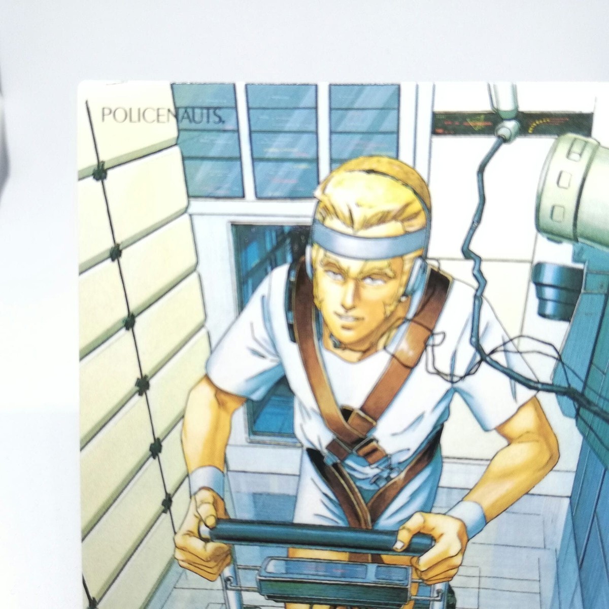 071 Image illustration Card POLICENAUTS KONAMI HIDEO KOJIMA 1994