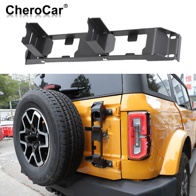 Metal Tailgate Hinge Step Door Hinge Foot Pegs Roof step For Ford Bronco 2021-25