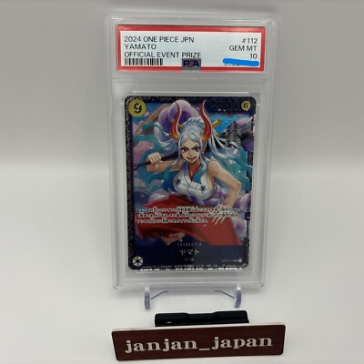 2024 PSA 10 One Piece Flagship Battle Top 8 Yamato SR Promo 2024 PSA 10 One Piece Flagship Battle Top 8 Yamato SR Promo