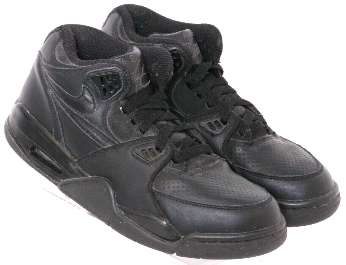 Nike air flight 89 all black outlet