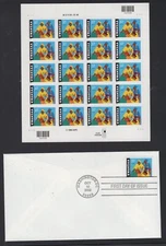 Scott 3673 - Kwanzaa. Sheet Of 20 + Cover. #02 3673sh20fdi