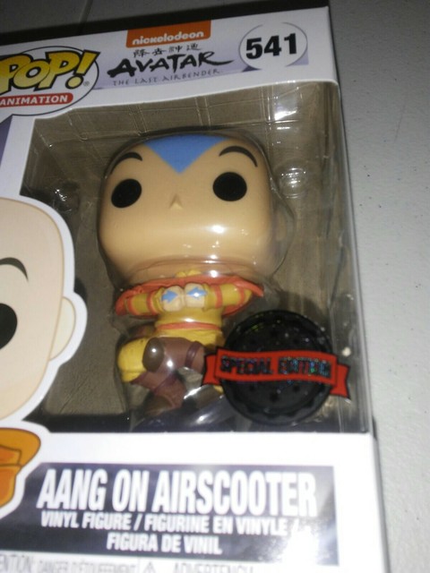 Funko Pop Aang On Airscooter #541 | eBay