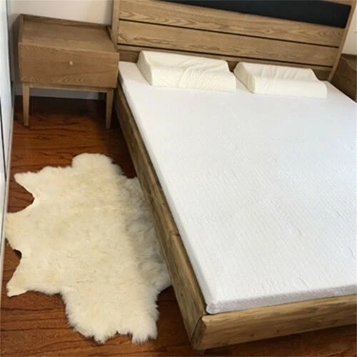 100% Genuine Sheepskin Fluffy Fur Rug Windward 60x100cm Natural Soft Fashion - Picture 5 of 6