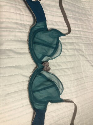 Claudette Dessous Full Coverage Bra Peacock Color Women's Sexy Intimate Lingerie