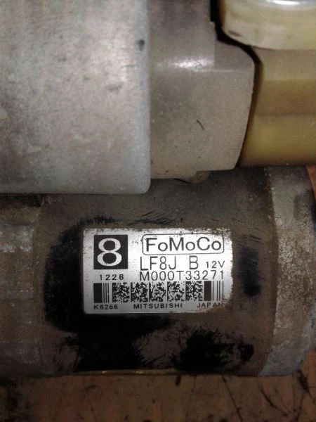 Motor de arranque 5 velocidades VIN F octavo dígito compatible con 10-13 MAZDA 3 340632 Foto 2 de 4