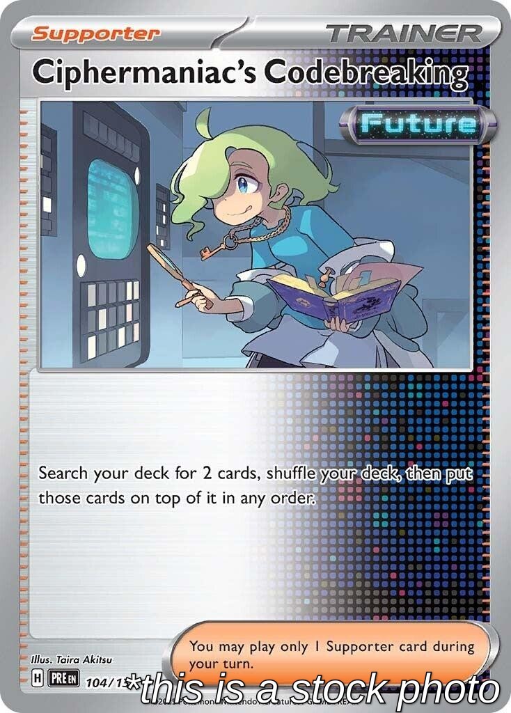 Ciphermaniac's Codebreaking - 104/131 - SV: Prismatic Evolutions - LP