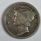 1916**S**MERCURY HEAD SILVER DIME **NICE COIN!** -