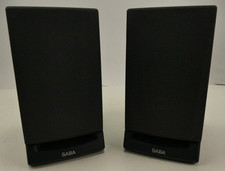 SABA CS 1530 CD Kompaktlautsprecher Regalboxen 8 Ohm 3W 130x240x160mm Q-2290