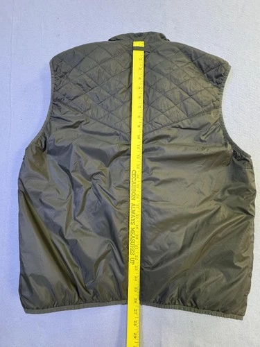 Beretta Vest Mens Large Green Quilted Full Zip Insulated Hunting Lightweight image 8