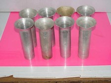 8 Aluminum Fuel Injection Stacks 2.250 Od 9 Tall Hilborn Crower Kinzler 8 Aluminum Fuel Injection Stacks 2.250 Od 9 Tall Hilborn Crower Kinzler