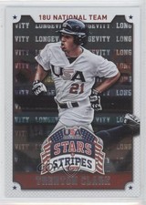 2015 Panini Stars and Stripes Longevity Trent Grisham Trenton Clark #94 g6w