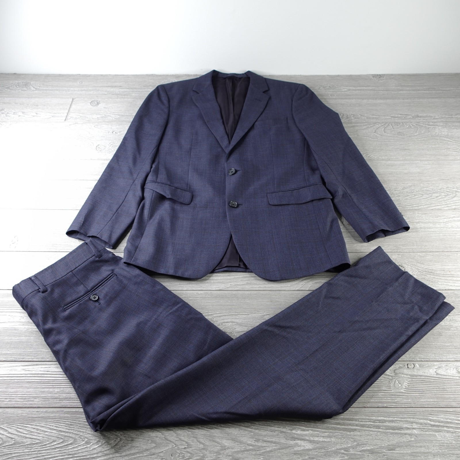 Brooks Brothers 1818 Milano E Thomas Suit Men's 39R 33W 2 Pi