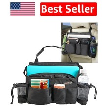 Durable Hanging Car Organizer: 8 Compartments for Complete Driving Convenience