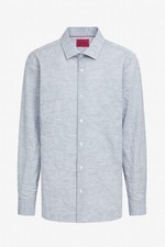 HUGO by Hugo Boss Men's Valerio Poplin Modern-Fit Dress Shirt