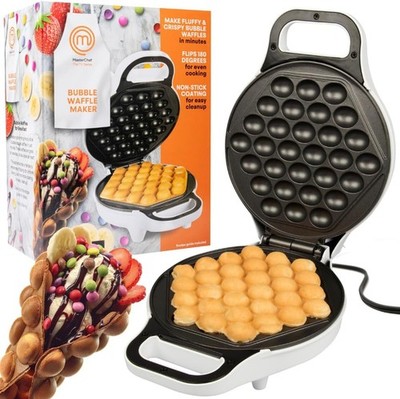 MasterChef Bubble Waffle Maker Electric Non stick Hong Kong Egg Waffler Iron