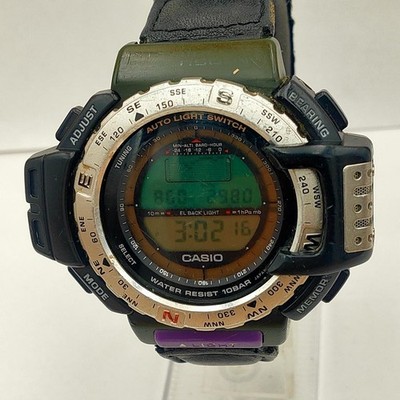 AS-IS Casio PROTREK PRT-40 Mod.1471 Triple Sensor Watch | Japan