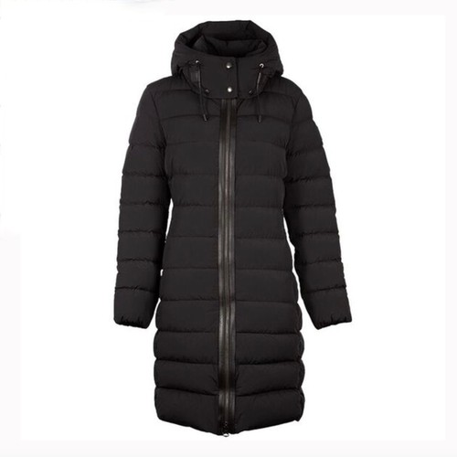 Mackage Ashley Daunen Puffer Jacke Mantel - Schwarz - Größe XS
