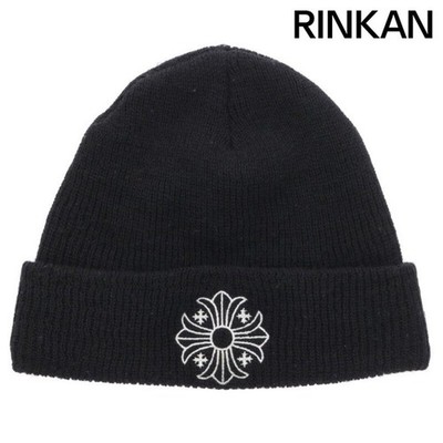 Chrome Hearts WOOL WATCH CAP CH Plus Embroidery Beanie Hat Men ONE SIZE Used 38c