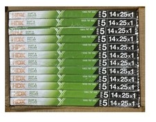 Case Of 12 HDX FPR 5 14x25x1 Dust  Pollen Air Filter