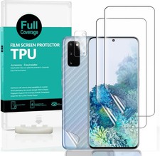 For Galaxy S20 Screen Protector, Flexible TPU Film, With