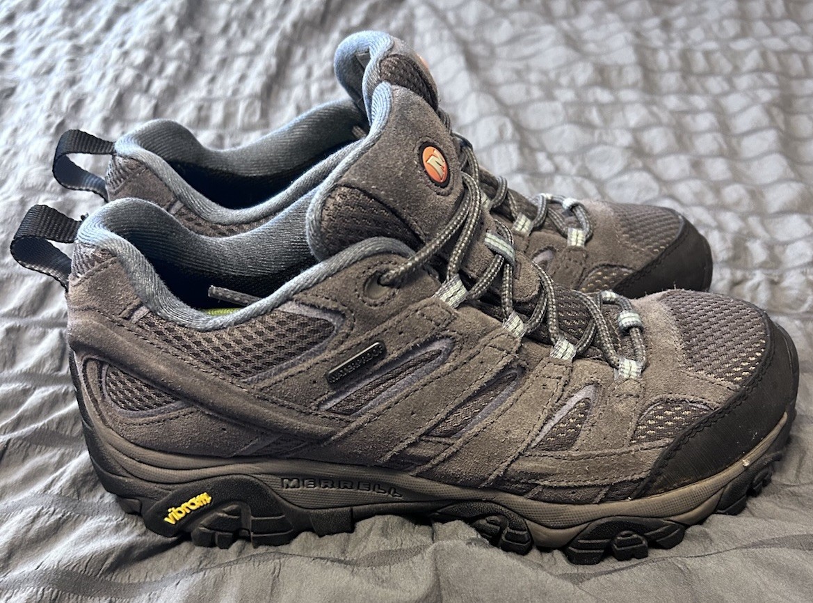 Scarpa da trekking Merrell donna MOAB 2 WP GRANITO J06026 taglia 8 5 trail mountain