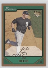 2007 Bowman Gold Josh Fields #220 0o9