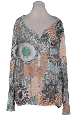 Comma Bluse Damen Oberteil Hemd Hemdbluse Gr. EU 38 Mehrfarbig #zho8ii4