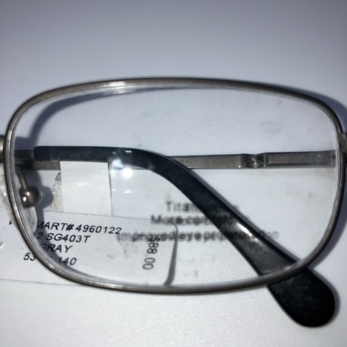 Hilco A2 SG403T grau Sicherheitsbrillengestell 53-19-140 NEU mit Etikett UVP 88 $ - Bild 4 von 6