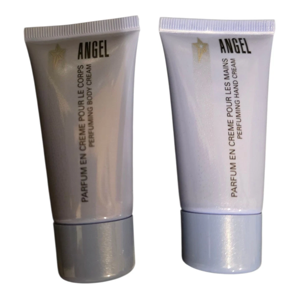 THIERRY MUGLER Angel SPECIAL Gift Set Body Lotion & Hand Cream 1 Oz. RARE - Image 2 of 4