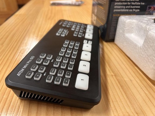 Blackmagic Design ATEM Mini Pro ISO HDMI Live Stream HDMI Video Switcher Tested - Picture 3 of 4
