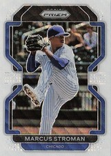 2022 Panini Prizm #230 Marcus Stroman White Wave Prizm Chicago Cubs