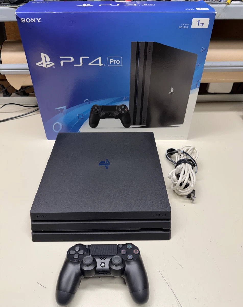 25+ Sony PlayStation 4 Pro Black 1 TB Consoles for sale | Updated