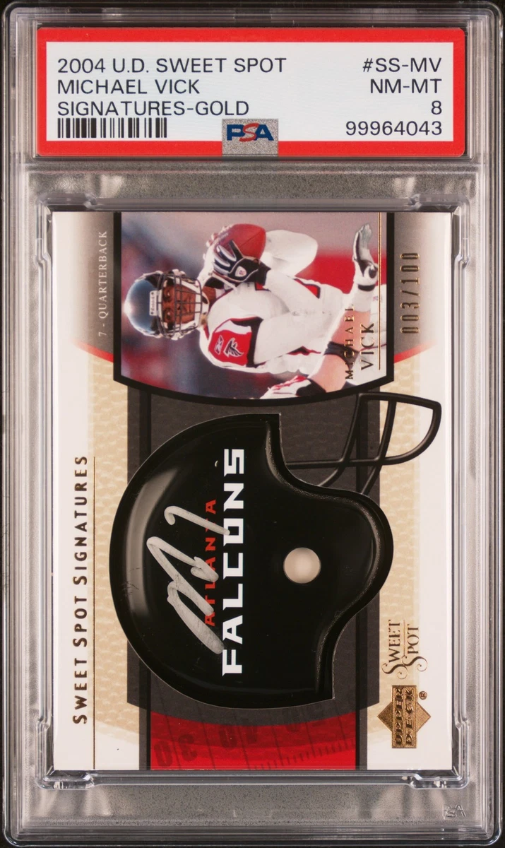 2004 Upper Deck Sweet Spot Michael Vick #SS-MV for sale | eBay