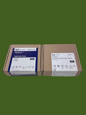 Nellcor Adult Sp02 Ref#DS100A w/Nellcor Pulse Oximetry Interface Cable Ref# Doc4