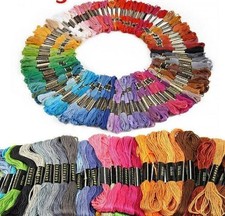 200x Anchor Stickgarn Sticktwist Farblich Sticken Stickerei Nähgarn + Werkzeug #