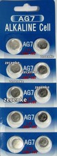 10 Pk AG7 LR927 399 399A 926 SR927SW LR57 SR927 Alkaline Button Cell Battery