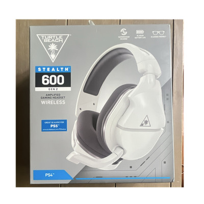 Turtle Beach Stealth 600 Gen 2 Wireless Headset PS4/PS5 Flip Mute White