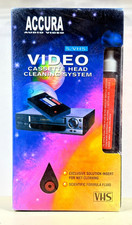 Accura Video Cassette Head Cleaning System - S/VHS Head Cleaner