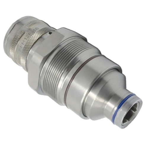 1 Stück weibliche flache Stirnseite Hydraulikkupplung passt für 7246802 für Kompaktlader - Bild 4 von 7