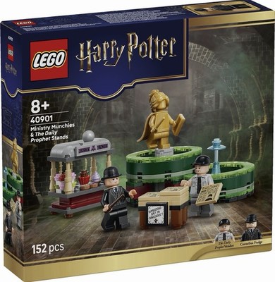 LEGO  Harry Potter 40901 Ministry Munchies & Daily Prophet Stands NEU und OVP