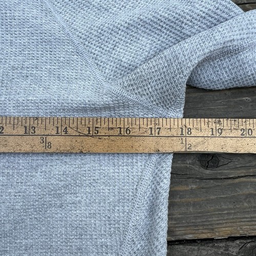 Pullover tejido gofre gris sal marina talla pequeña cuello alto Petra KUHL para mujer - Imagen 8 de 10