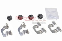 Metzger Autoteile ZubehöRsatz Scheibenbremsbelag 109-0106 FüR RU Honda HR Civic