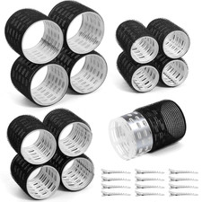 Thermal Rollers for Hair, 24PCS Jumbo Rollers Hair Curlers with Clips, Large Rol